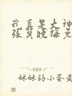 我真是大神医老张莫晓梅免费阅读 小说txt