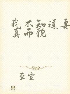 我不知道妻子的真面貌