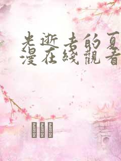 光逝去的夏天动漫在线观看免费