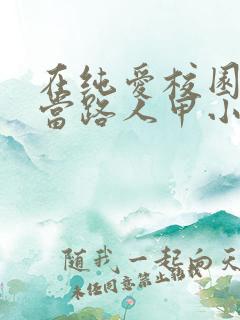 在纯爱校园文里当路人甲小说