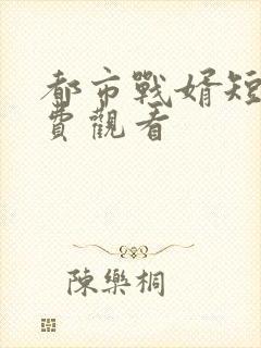 都市战婿短剧免费观看