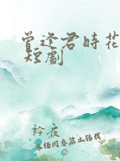 曾逢君时花照眼 短剧