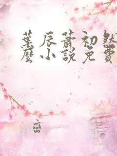 叶辰萧初然叫什么小说免费阅读