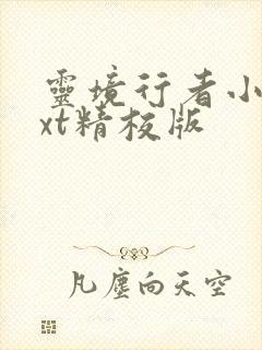 灵境行者小说txt精校版