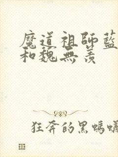 魔道祖师蓝忘机和魏无羡