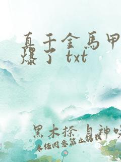 真千金马甲又被爆了 txt