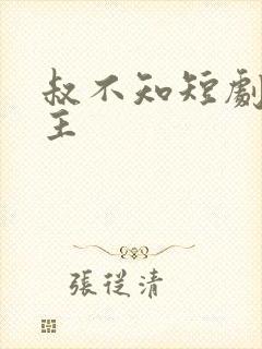 叔不知短剧双男主