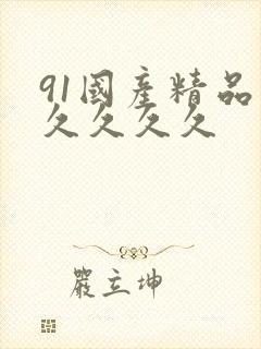 91国产精品久久久久久