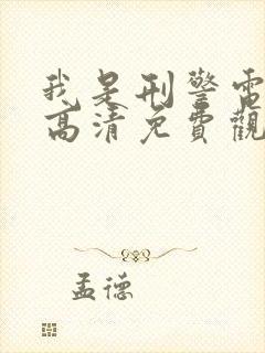 我是刑警电视剧高清免费观看全集