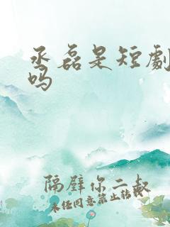 丞磊是短剧演员吗