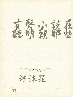 有声小说在线收听明朝那些事