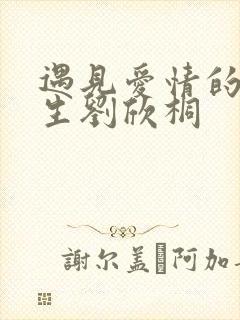 遇见爱情的利先生刘欣桐