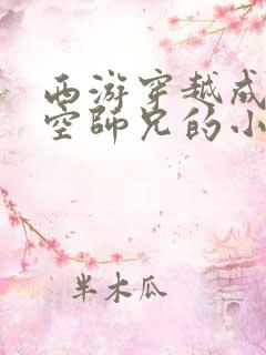 西游穿越成孙悟空师兄的小说