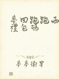 梦回跑跑西游记礼包码