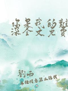 你是我的难得情深全文免费阅读