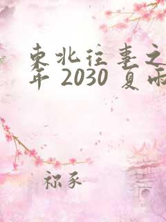 东北往事之二十年 2030 夏雨