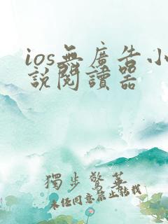 ios无广告小说阅读器