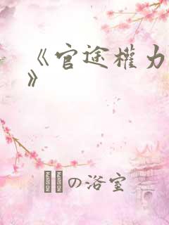 《官途权力巅峰》