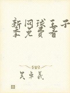 新网球王子第3季免费看