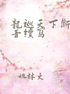 龙巡天下断臂观音续写