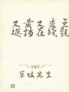 又黄又爽免费无遮挡在线观看