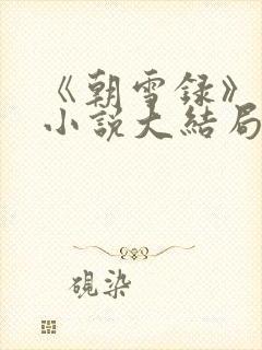 《朝雪录》原著小说大结局