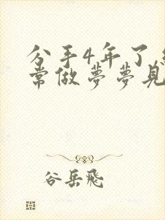 分手4年了,经常做梦梦见前男友