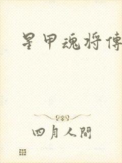 星甲魂将传小说