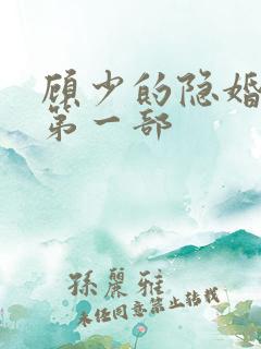 顾少的隐婚罪妻第一部