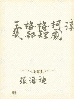 王格格柯淳合作几部短剧