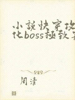 小说快穿攻略黑化boss极致宠
