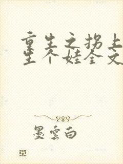 重生之拐上老攻生个娃全文阅读