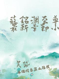 苏铭渊至尊血脉最新章节小说