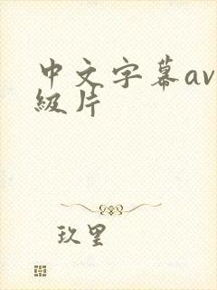 中文字幕av一级片