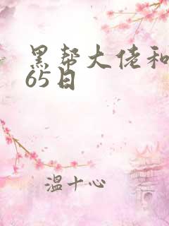 黑帮大佬和我365日