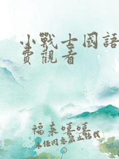 小战士国语版免费观看