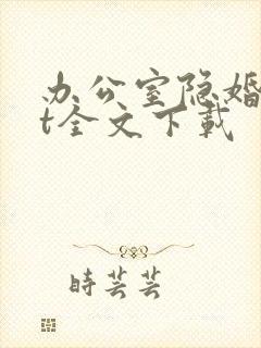 办公室隐婚txt全文下载