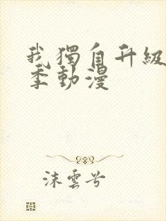 我独自升级第一季动漫