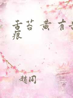 舌苔 黄 有齿痕