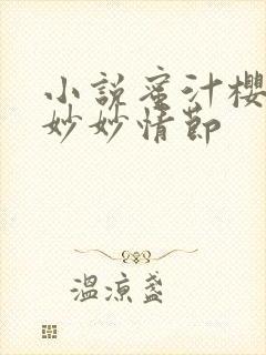 小说蜜汁樱桃林妙妙情节