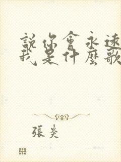 说你会永远爱着我是什么歌