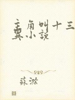 主角叫十三的灵异小说