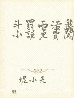 斗罗雨浩盘唐三小说免费阅读