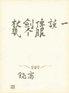 杖剑传说一天开几个服