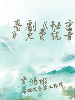 台剧《秘密关系》免费观看一共多少集