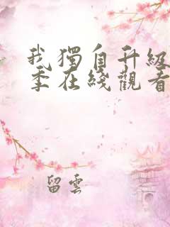 我独自升级第二季在线观看全集免费播放