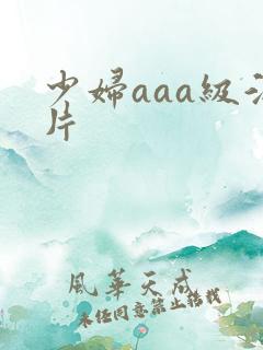 少妇aaa级淫片