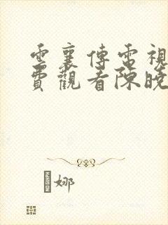 云襄传电视剧免费观看陈晓