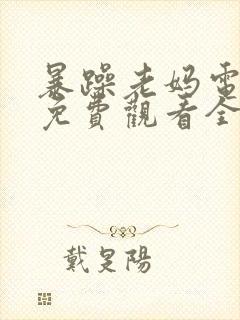 暴躁老妈电视剧免费观看全集