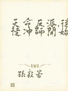 天命反派,从逆徒冲师开始免费完整版